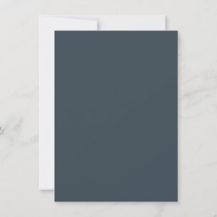 Create Your Own dark gray azure Flat Card