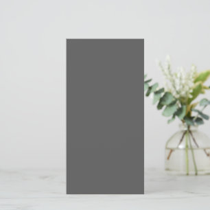 Create Your Own dark gray Custom Design Announcement