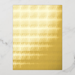 Create Your Own dark gray Custom Design Foil Invitation Postcard