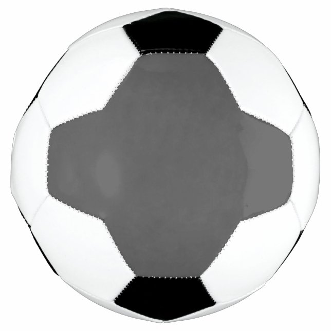 Create Your Own dark gray Custom Design Football (Front)