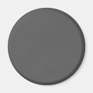 Create Your Own dark gray Custom Design Magnet