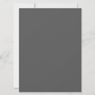 Create Your Own dark gray Custom Design Save The Date