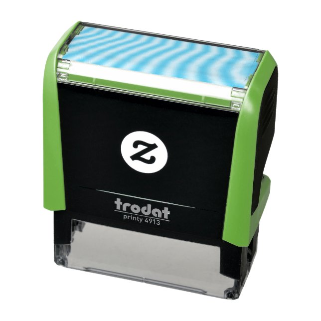 Create Your Own dark gray Custom Design Self-inking Stamp (Product)