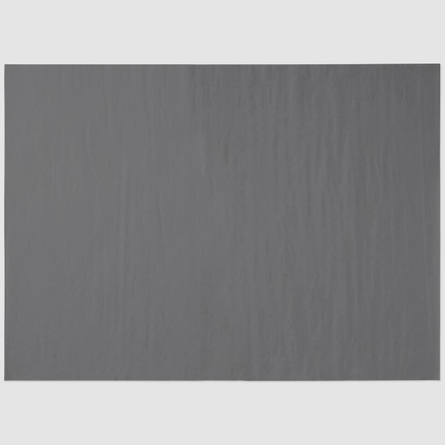 Create Your Own dark gray Custom Design Tissue Paper (Front)