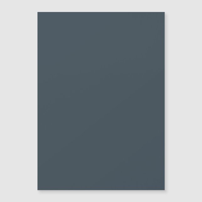 Create Your Own dark grey azure Magnetic Card (Front)