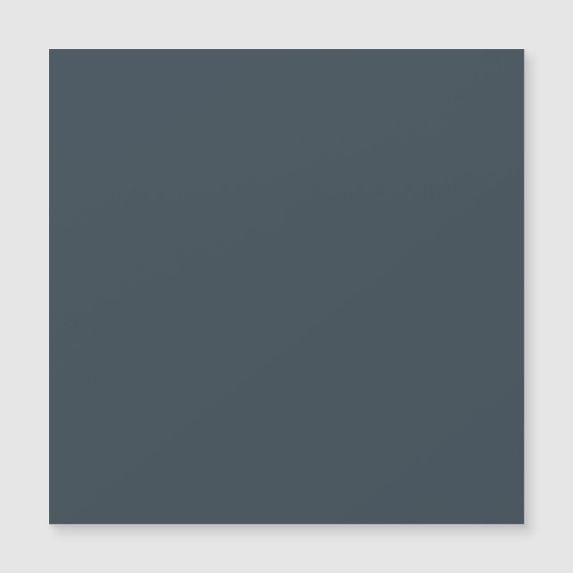 Create Your Own dark grey azure Magnetic Card (Front)