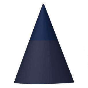  Create Your Own dark grey blue Custom Party Hat