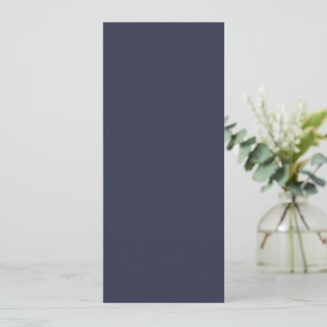 Create Your Own dark grey blue Custom Programs Programme (Standing Front)