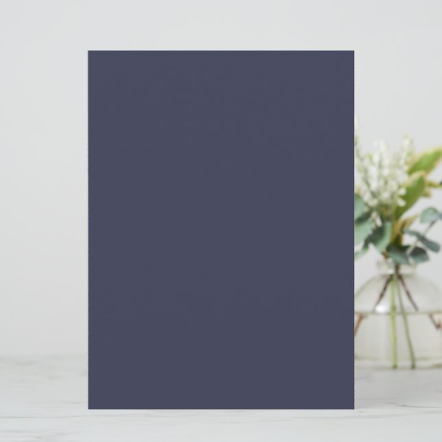 Create Your Own dark grey blue Custom Programs Programme (Standing Front)