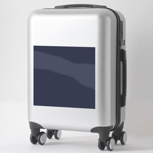 Create Your Own dark grey blue customisable (Suitcase)
