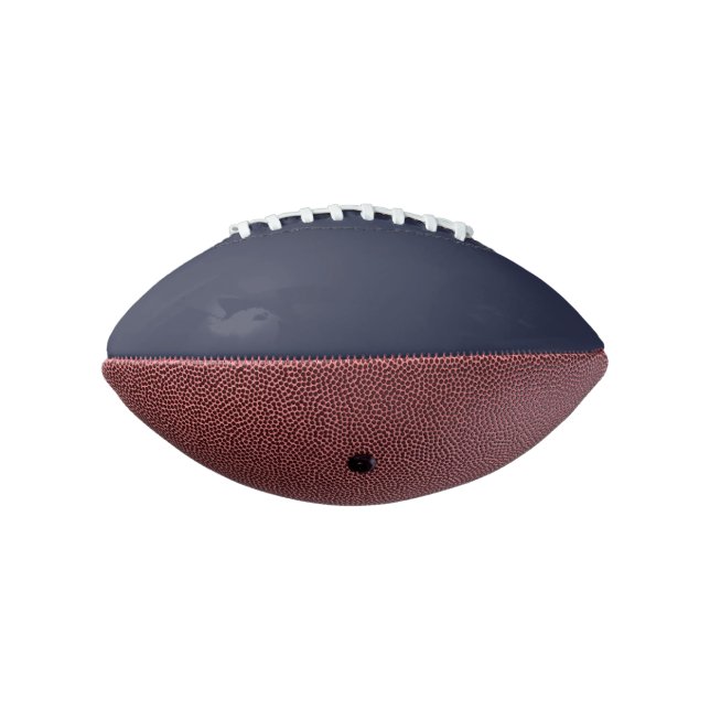 Create Your Own dark grey blue personalised American Football (Rotated 270)