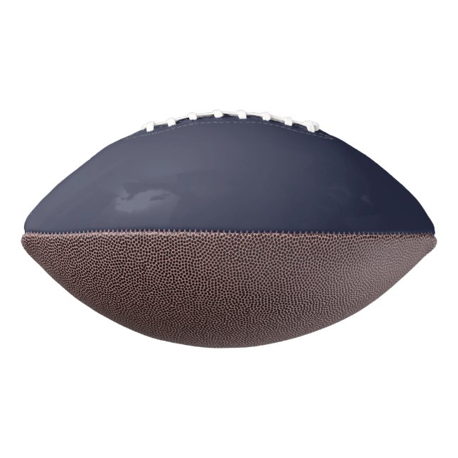 Create Your Own dark grey blue personalised American Football (Rotated 270)