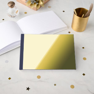 Create Your Own dark grey blue personalised Guest Book