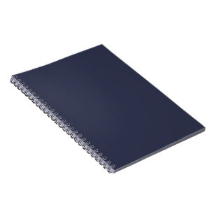 Create Your Own dark grey blue personalised Notebook