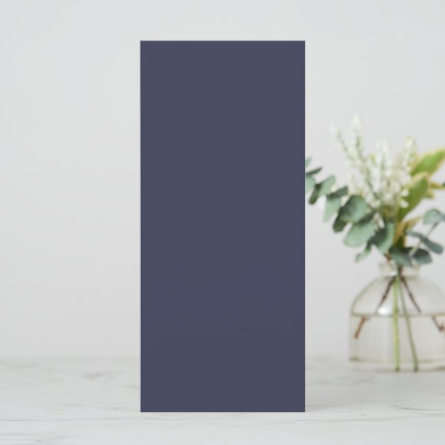Create Your Own dark grey blue personalised Recipe (Standing Front)