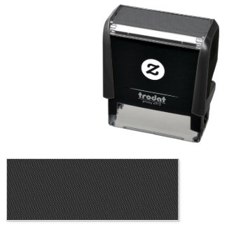 Create Your Own dark grey blue personalised Self-inking Stamp
