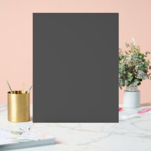 Create Your Own dark grey Custom Design Acrylic Sign