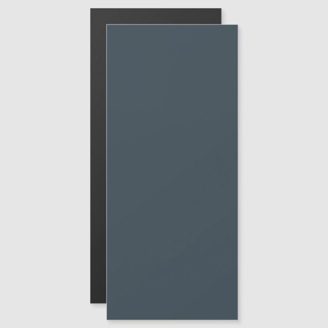 Create Your Own dark grey Magnetic Card (Front/Back)