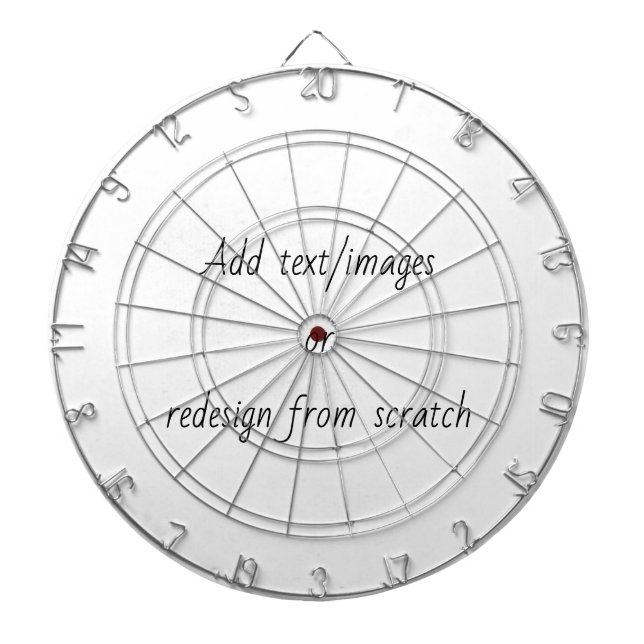 Create Your Own Dartboard (Front)