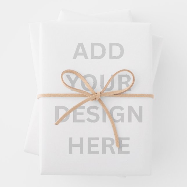 Create Your Own Design 19" x 29" Wrapping Paper (In situ)