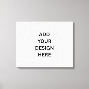Create Your Own Design 20x16 Single Panel Wrapped Canvas Print