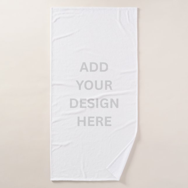 Create Your Own Design 30" x 60" Bath Towel (Bath Towel)
