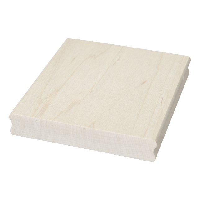 Create Your Own Design 4" x 5" Wood Art Stamp (Stamp)