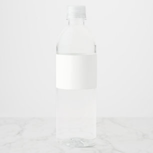 Create Your Own Design (8" x 2.125") Water Bottle Label