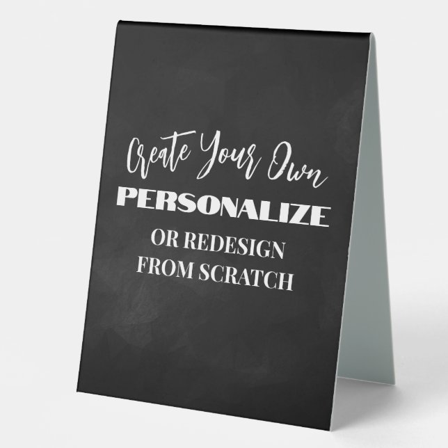 Create Your Own - Design a Custom (Front)