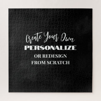 Create Your Own - Design a Custom Jigsaw Puzzle