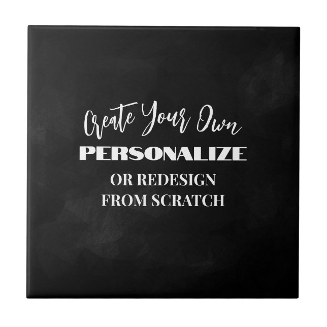Create Your Own - Design a Custom Tile (Front)