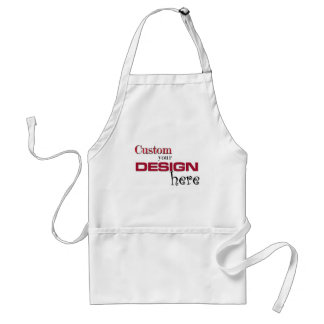 create your own design add image customise here standard apron