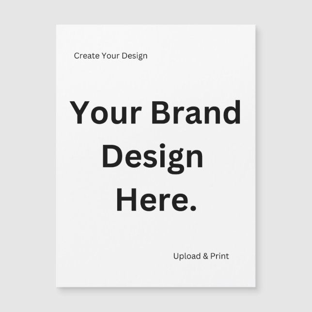 Create Your Own Design and Print (Front)