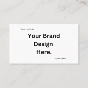 Create Your Own Design and Print Calling Card