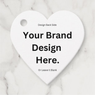 Create Your Own Design and Print Favour Tags