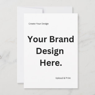 Create Your Own Design and Print Flat Holiday Card