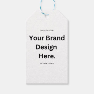 Create Your Own Design and Print Gift Tag