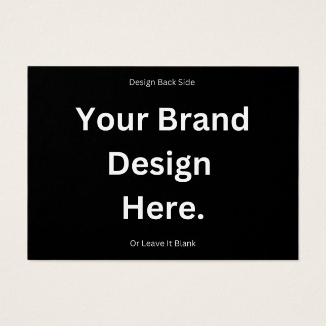 Create Your Own Design and Print Profile Card (Front)