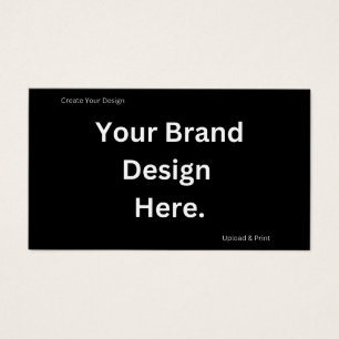 Create Your Own Design and Print Profile Card
