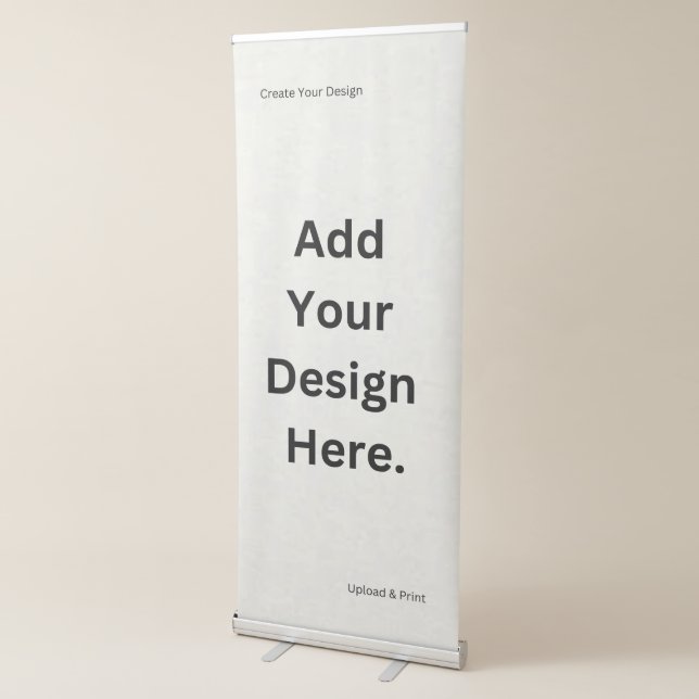Create Your Own Design and Print Retractable Banner (3/4)
