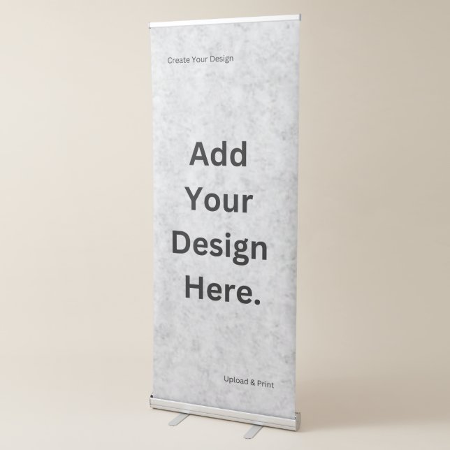 Create Your Own Design and Print Retractable Banner (3/4)