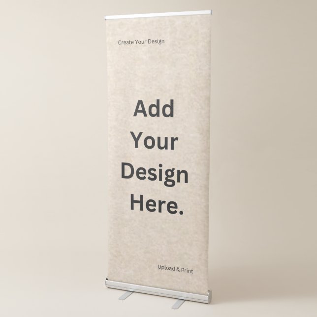 Create Your Own Design and Print Retractable Banner (3/4)