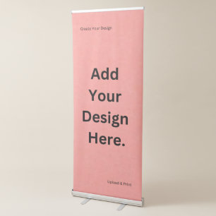 Create Your Own Design and Print Retractable Banner