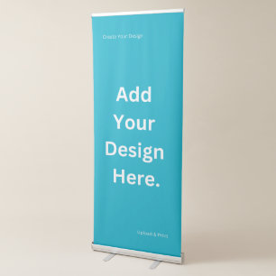 Create Your Own Design and Print Retractable Banner