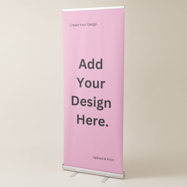 Create Your Own Design and Print Retractable Banner (3/4)