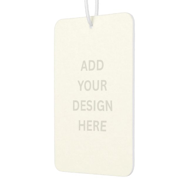 Create Your Own Design Car Air Freshener (Left)