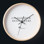 Create Your Own Design Clock<br><div class="desc">This clock comes in two sizes: 8" diameter or 10.75" diameter and is made of grade-A acrylic. This clock is for indoor use only, it is not recommended for outdoor use Great to commemorate a special occasion such as a wedding, birthday, Bat or Bar Mitzvah, new baby or a graduation....</div>