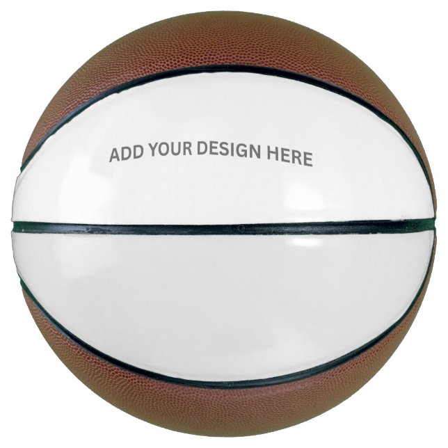 Create Your Own Design Custom Fullsize Basketball (Front)