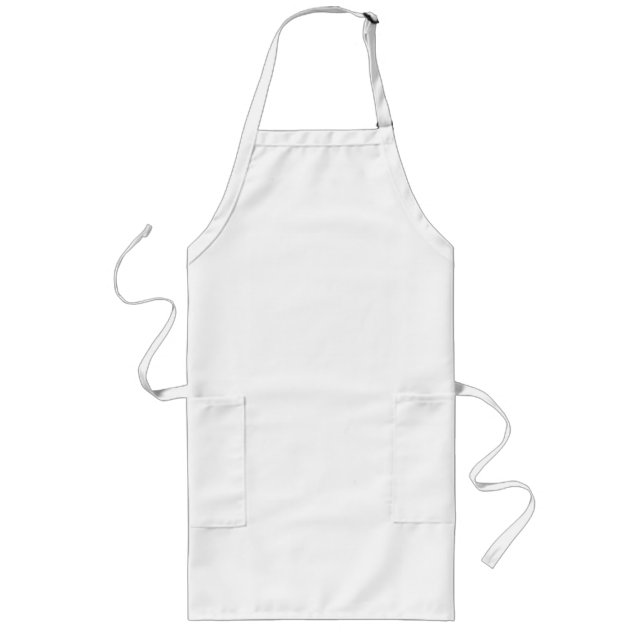Create Your Own Design Custom Long Apron (Front)