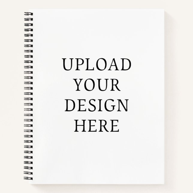 Create Your Own Design Custom  Notebook (Front)